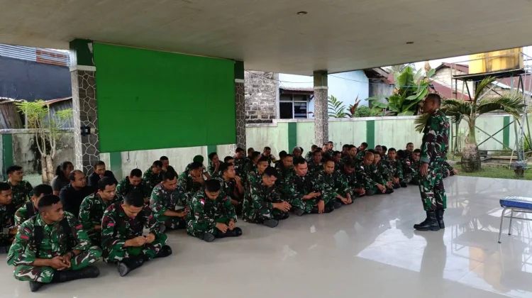 Komandan Kodim  1613 Perkuat Komunikasi Dan Kepedulian Prajurit