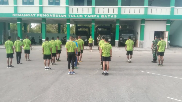 Apel Pagi Kodim 1629 SBD Tingkatkan Disiplin Prajurit