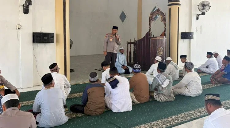 Bakti Religi, Polres Rote Ndao Pererat Silaturahmi dengan Jemaah