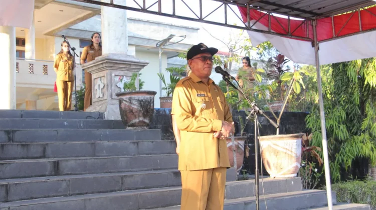 Wakil Bupati Sumba Barat Tekankan Disiplin ASN dan Pembangunan