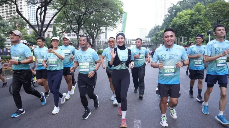 HUT ke-58: BPJS Kesehatan Gelar Health Fun Run Gaungkan Gaya Hidup Sehat