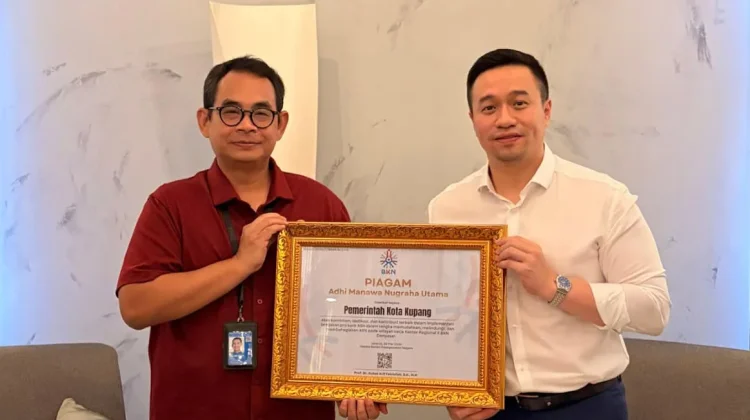 Pemkot Kupang Raih Penghargaan Adhi Manawa Nugraha Utama