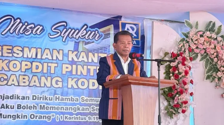 Kantor Baru Kopdit Permudah Layanan Keuangan Masyarakat Desa Kodi