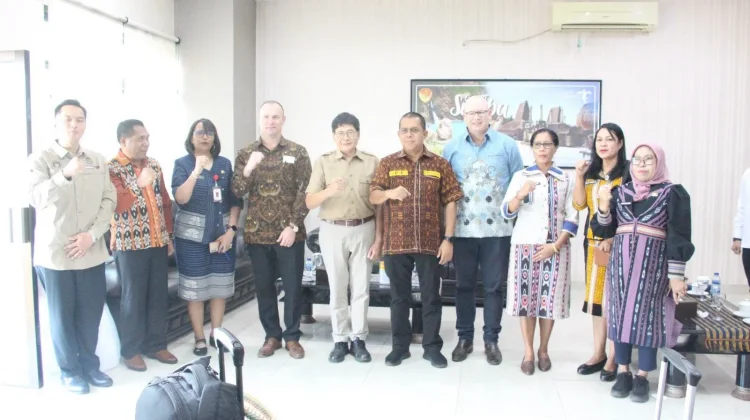 Gubernur NTT Terima Audiensi Dubes RI untuk Australia dan BCI Minerals