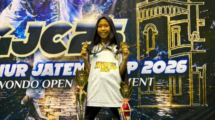 Aerilyn Bellvania Sabet Dua Emas di Gubernur Cup 2026