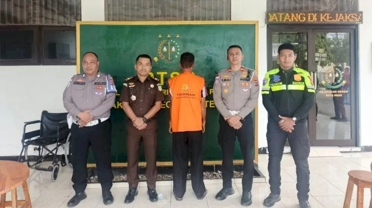 Satlantas Polres Rote Ndao Limpahkan Kasus Lakalantas ke Kejaksaan