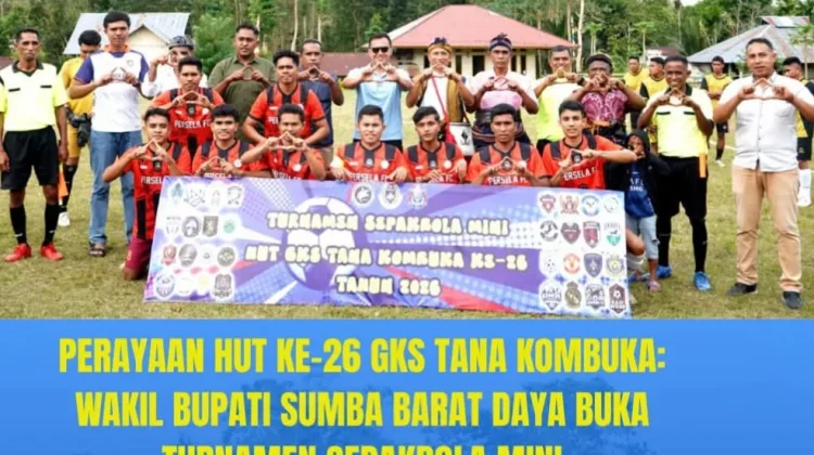 Wakil Bupati Resmi Buka Turnamen Mini GKS Tanakombuka