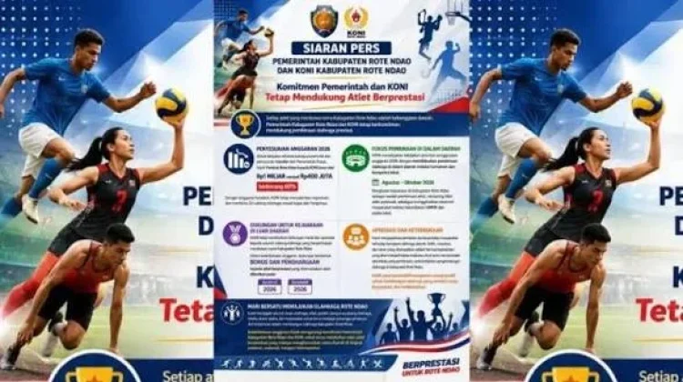 KONI Rote Ndao Prioritaskan Pembinaan Atlet Daerah