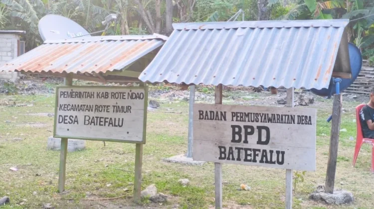 Kantor Pertanahan Rote Ndao Periksa Tanah PTSL Batefalu