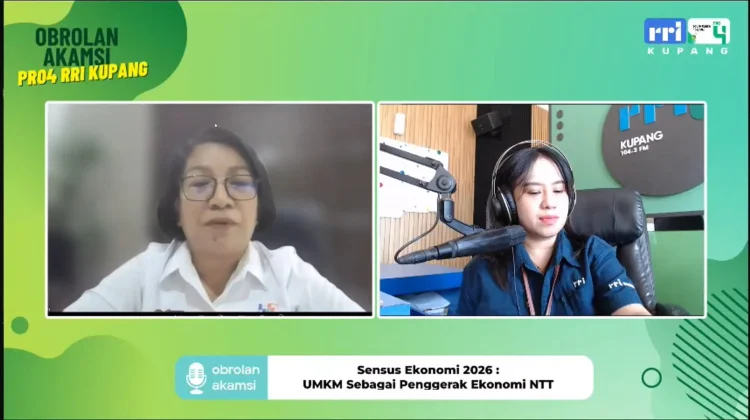 BPS NTT: Data Sensus Ekonomi 2026 Jadi Kunci Dongkrak Nilai Tambah Produk Lokal