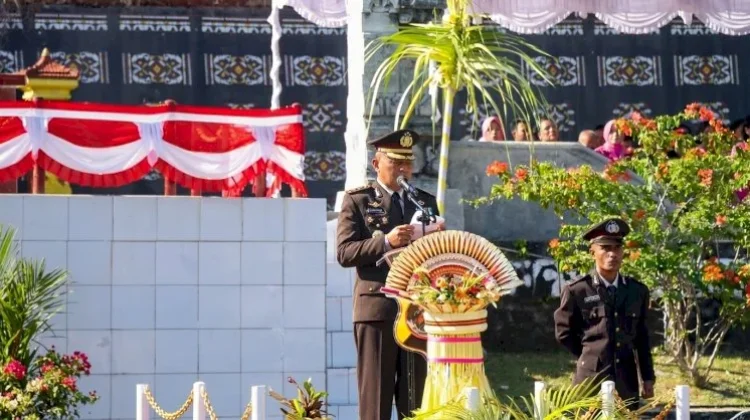 Hari Bhayangkara ke-80, Polres Rote Ndao Gelar Upacara Penuh Khidmat