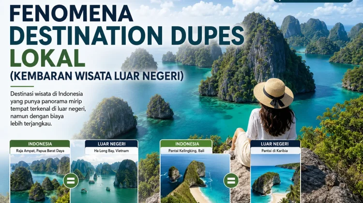Fenomena "Destination Dupes" Lokal, Wisata Indonesia yang Disebut Mirip Luar Negeri