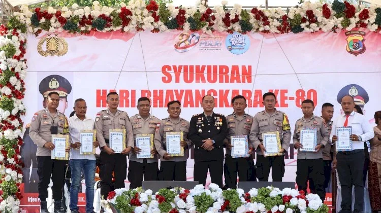 Kapolres Sumba Timur Harapkan Polri Semakin Responsif Melayani Masyarakat