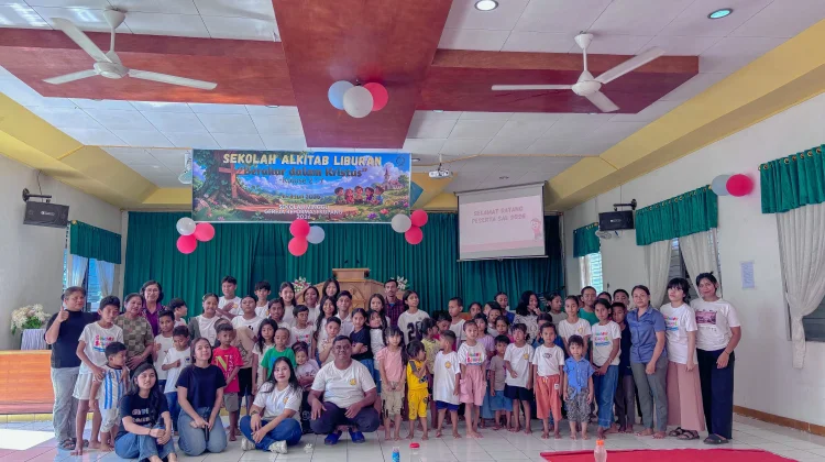 Sekolah Alkitab Liburan Gereja Reformasi Kupang Usung Tema “Berakar dalam Kristus”