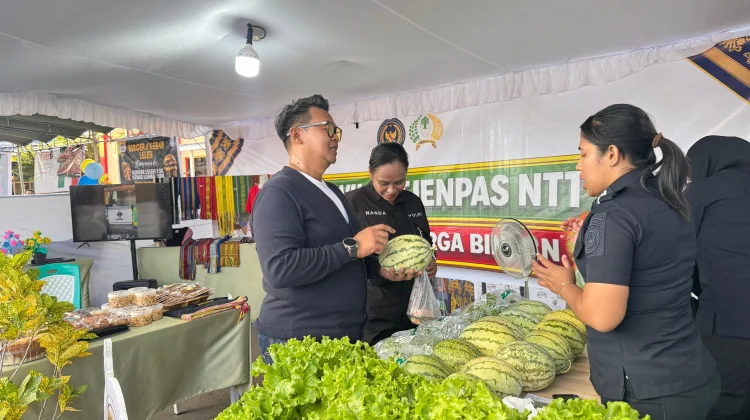 HUT Bhayangkara ke-80, Ditjenpas NTT Pamer Hasil Karya Warga Binaan