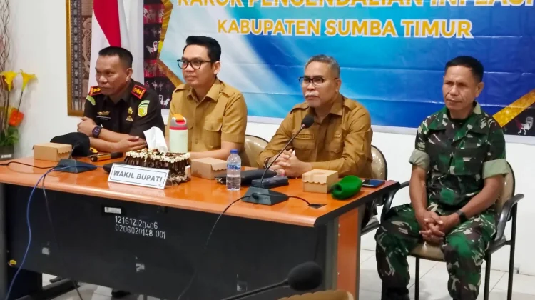 Wabup Sumba Timur Ikuti Rakor Inflasi dan Program Tiga Juta Rumah