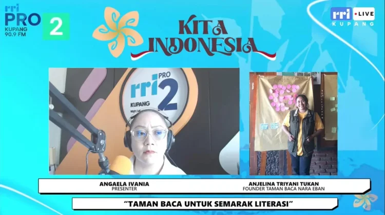 Kisah Taman Baca Nara Eban, Menyemai Semangat Literasi dari Pelosok Flores Timur