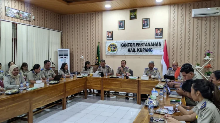 Monev Kanwil BPN NTT Perkuat Kinerja dan Percepat Layanan Pertanahan