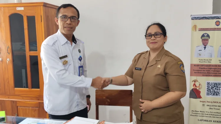 DP3AP2KB Bangun Sinergi Bersama BNN Kabupaten Rote Ndao