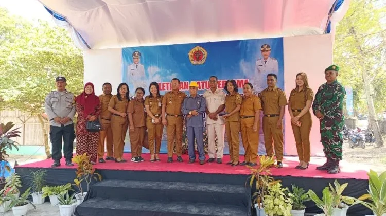 Peletakan Batu Pertama Pembangunan Kantor Camat Kupang Barat