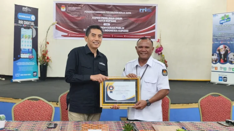 KPU Kota Kupang dan RRI Perkuat Sinergi Publikasi Kepemiluan