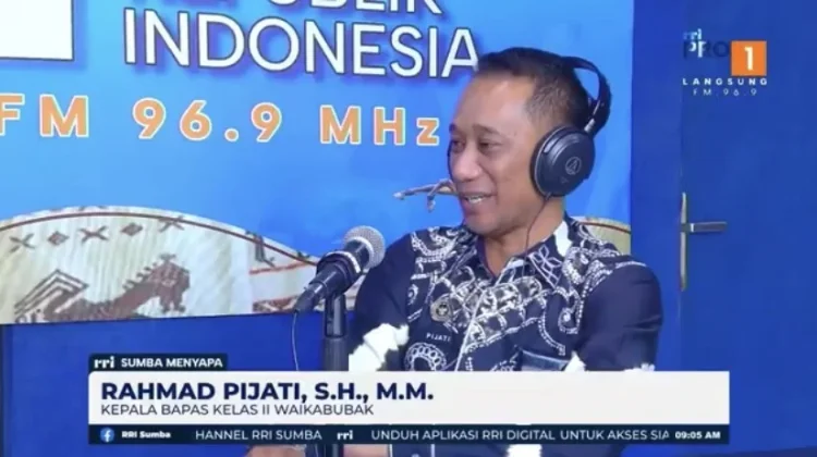 Bapas Waikabubak Dorong Reintegrasi Sosial Klien Melalui Pembinaan