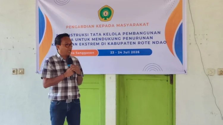 Undana Dorong Desa Tekan Kemiskinan Ekstrem
