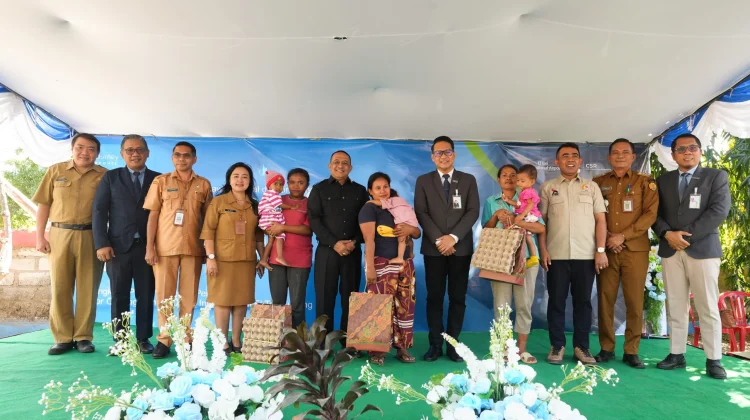 Bandara  El Tari Kupang Gelontorkan Rp123 Juta Lawan Stunting di Penfui