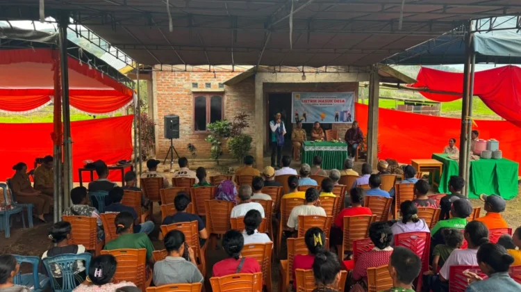 Wujudkan Akses Energi, PLN Lakukan Penyalaan Listrik Perdana di Desa Waepana
