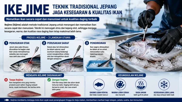 Metode Ikejime Tingkatkan Kualitas Ikan Tuna Bernilai Tinggi