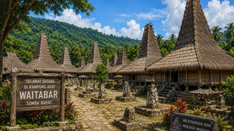 Kampung Waitabar Sumba Barat: Menjelajahi Keindahan Kampung Adat yang Kaya Sejara