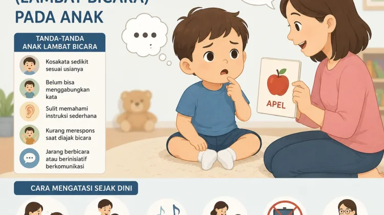 Lambat Bicara pada Anak: Kenali Penyebab, Gejala, dan Cara Mengatasinya sejak Dini
