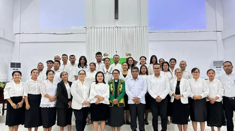 Tim Hari Anak Nasional Sinode GMIT Mulai Persiapan di Rote Ndao usai di Perhadapkan