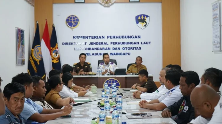 KSOP Waingapu Perkuat Sinergi Dukung Implementasi Perda Pajak Daerah Kepelabuha