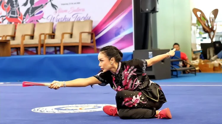 Kris Dayanti Juarai Kejurnas Wushu