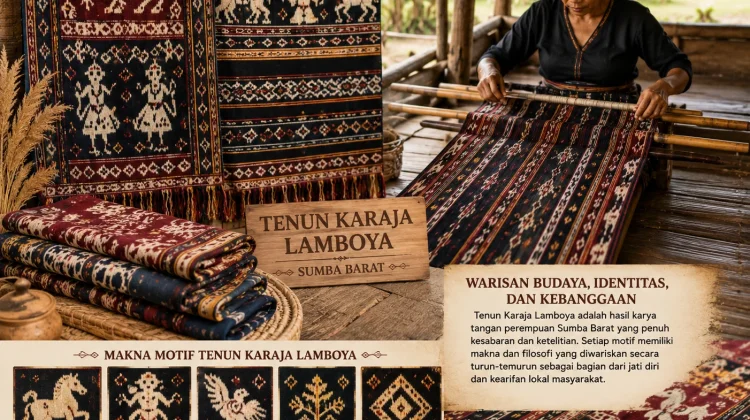 Keunikan Tenun Karaja Lamboya yang Menjadi Kebanggaan Masyarakat Sumba Barat