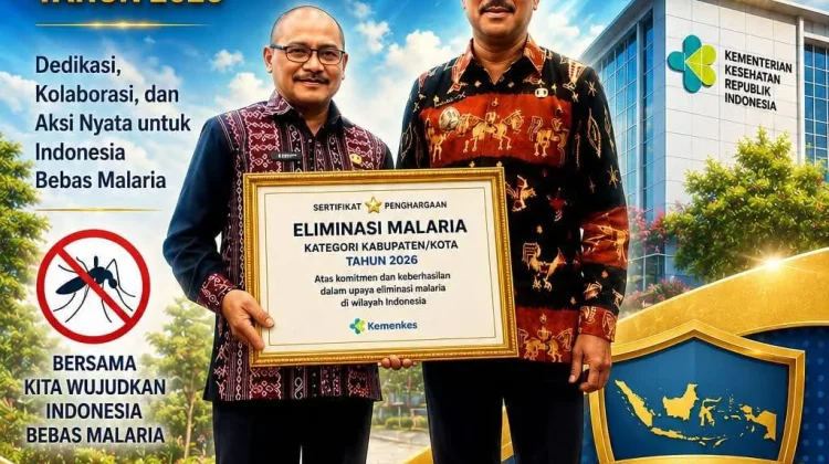 Sumba Tengah Satu-satunya di Pulau Sumba Terima Sertifikat Eliminasi Malaria