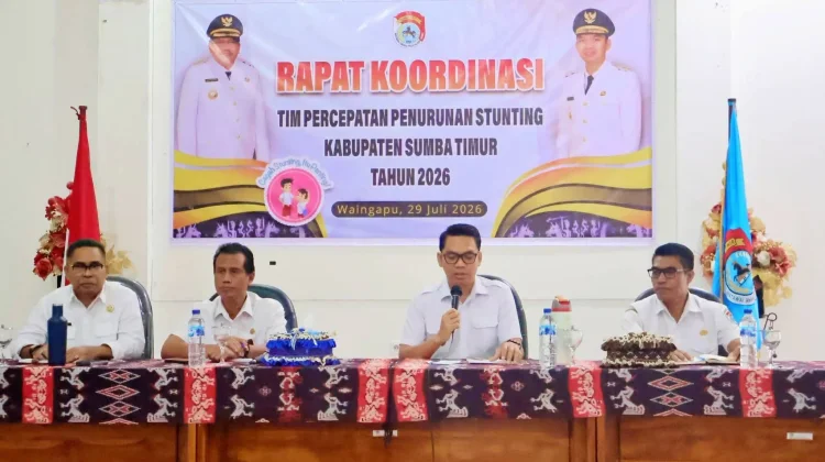 Wabup Yonathan Pimpin Rakor TPPS Triwulan II Tekan Stunting