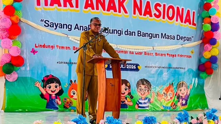 Wabup Sumba Barat Ajak Semua Pihak Lindungi Hak Anak