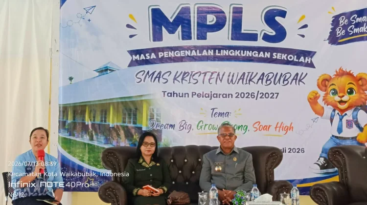 Wabup Thimo Ragga Motivasi Siswa MPLS lewat Kisah Inspiratif