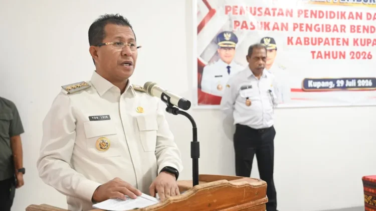 Bupati Kupang Buka Diklat Paskibraka 2026