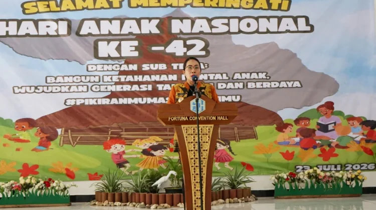 Bupati SBD Ajak Semua Pihak Lindungi Masa Depan Anak