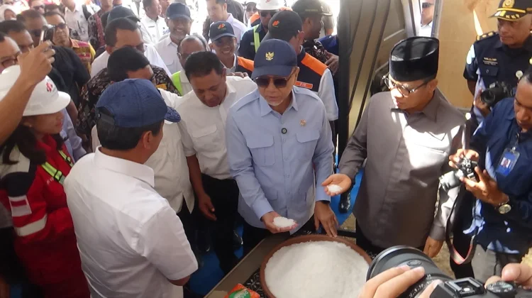 Zulkifli Hasan Dorong Hilirisasi Garam lewat Program K-SIGN di Rote Ndao
