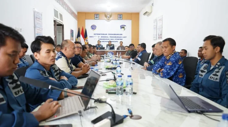 Wabup Sumba Timur Ikuti Evaluasi Satgas Pengawasan Ternak Antar Pulau