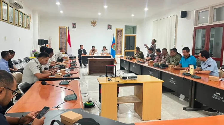 Pasi Intel Kodim Hadiri Rapat Strategis Pembentukan Kantor Imigrasi Sumba Timur