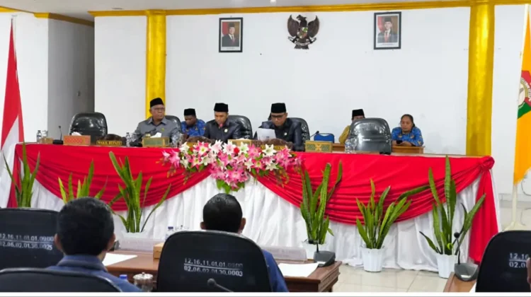 Wakil Bupati Hadiri Sidang Paripurna Pertanggungjawaban APBD Tahun 2025
