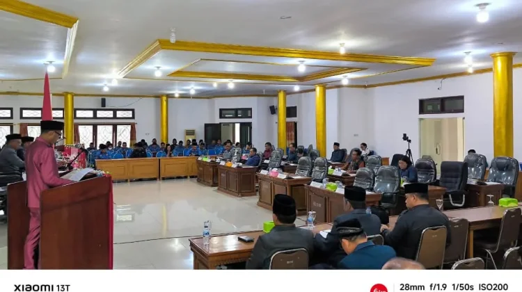 Banggar DPRD Apresiasi  Ranperda Pemerintah Pertanggungjawaban APBD