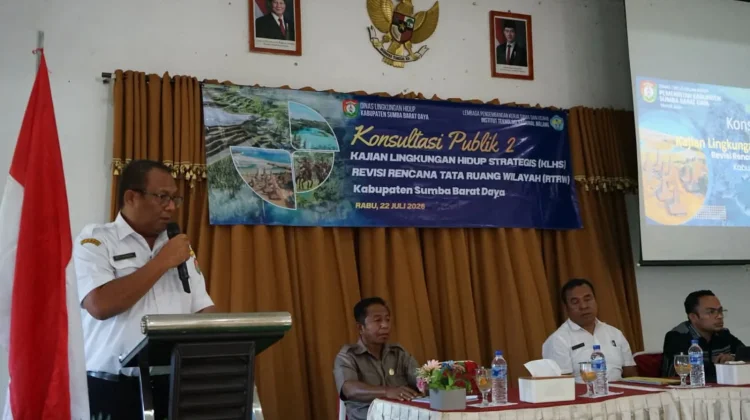 SBD Gelar Konsultasi Publik KLHS Revisi RTRW SBD