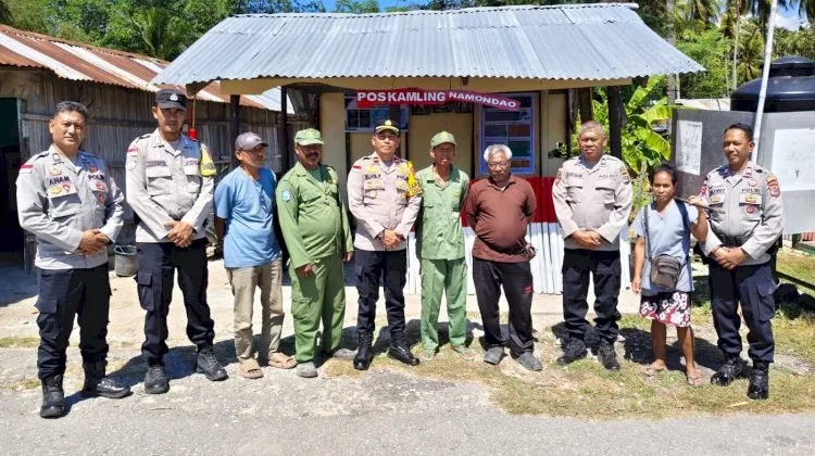 Pos Kamling Namondao Jadi Penggerak Keamanan Lingkungan