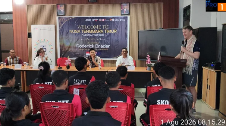 Dubes Australia Apresiasi Prestasi Atlet Cricket SKO Flobamorata